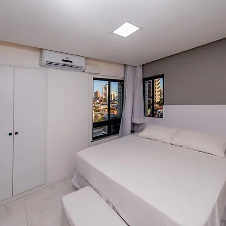 507 Lindo Flat Mobiliado Na De Iracema *