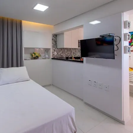 507 Lindo Flat Mobiliado Na De Iracema Apartamento *